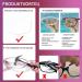 Cojwis 4 Pack Women's Reading Glasses - Stylish 1.25x HD Clear Lens with Beautiful Patterns - International Shipping Available - Buy Online on GoSupps.com