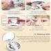 Natural Magnetic Eyelashes - Creative Magnets False Eyelashes - Natural Look Magnetic Eyelashes with Applicator Reusable Magnetic Lashes No Glue 3 Magnet False Eyelashes - Buy Online on GoSupps.com