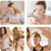 Kavya Hair Grips 200 Pcs Bobby Pins Anti Slip Hair Pins for Women with Storage Box Kirby Grips for Curling Hair And Creating Different Hairstyles Dance Recitals and Competitions Occasions Gold Brown Silver Black - Buy Online on GoSupps.com