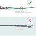 60PCS Fishing Wire Leader with Swivels and Snap - Nylon-Coated Steel Leaders for Tackle - Green (7.5, 11.7, 12.9 Inch) - Buy Online on GoSupps.com
