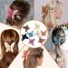 VERTGB 8 Pcs Large Butterfly Hair Claw Clips - Cute Hair Clamps for Women & Girls - Aesthetic Color - Buy Online on GoSupps.com