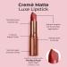 MCoBeauty Matte Luxe Lipstick - Cheeky Chat | Velvety Matte Finish Vegan & Cruelty Free for Bold Lips - Buy Online on GoSupps.com