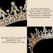 TOBATOBA Gold Tiara for Women - Rhinestone Metal Crown for Birthday, Prom, Quinceanera & Halloween Costumes | Princess Queen Headband for Mother's Day Gift - Buy Online on GoSupps.com