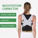 Back Support Back Brace Lumbar Support Back Posture Corrector Corset Shoulder Clavicle Spine Lumbar Support Belt Adjustable Back Support Belt(Small) Small Black - Buy Online on GoSupps.com