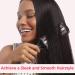 Mini Straightening Brush - Dual Voltage Hair Straightener Comb for Women | Anti-Frizz Heated Brush for All Hair Types - Buy Online on GoSupps.com