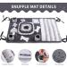 Ieuumler Sniffing Carpet Dog Training Mat - Washable Feed Mat & Intelligence Toy for Natural Feeding & Stress Relief | FC009 Gray & White - Buy Online on GoSupps.com