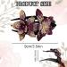 Rhinestone Double Flower Hair Clip - Crystal Glitter Hair Comb for Women - Buy Online on GoSupps.com