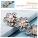 minkissy Pearl Floral Hair Clip Styling Hair Clips Rhinestone Hair Accessories Wedding Hair Clips Tiaras for Women Retro Hairy Barrette Hair Toppers for Women Hair Tools for Styling Miss - Buy Online on GoSupps.com