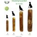 Buy ARTISAN GIFT CO Olive Wood Chew Toy for Dogs - 100% Natural Value Pack of 2 Ideal for Dogs Up to 10 kg (S-12 cm) - Buy Online on GoSupps.com