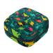 Grunge women's napkin storage bag colorful dinosaurs funny cartoon dino menstrual cup portable women's bandages storage bags female menstruation first period pocket