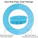 Silicone Back Scrubber for Shower - Bath Body Brush Set for Men and Women - Buy Online on GoSupps.com
