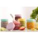 Kilner Kids Set of 6 190 ML Glass Jars Grey Purple + Munchkin Soft Tip Baby Spoons Set | Ergonomic Handles | Baby Weaning Spoons - Buy Online on GoSupps.com