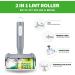 Foyer Nuage 2-in-1 Lint Roller & Brush - Extra Sticky Lint Roll for Pet Hair Clothing & Carpets 300 Sheets with 2 Handles & 5 Refills - Buy Online on GoSupps.com