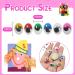 TOAOB 252pcs Self Adhesive Wiggle Googly Eyes with Eyelashes - Oval Assorted Colors - 10x13mm Craft Eyes - Plastic Sticker Eyes for DIY Crafts & Scrapbooking - Buy Online on GoSupps.com