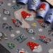 Christmas Nail Stickers 7 Sheets Self-Adhesive Nail Decal Santa Claus Gnome Tree Nail Art Decoration Design Supplies - Buy Online on GoSupps.com