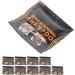 Black Beard Hair & Beard Shampoo Dye - Natural Blackening Essence for Men and Women - 5-Minute Results - 10 Pack (15ML each) - Buy Online on GoSupps.com