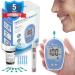 Fiabiomed Precisa - In Germany certified blood sugar measuring device in the set with 100 test strips + 100 Lanzetten |High -precision portable diabetes measuring device for home including Stechhilfe & Tasche 100 Pack