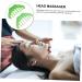 Magiclulu 6 STK Massage Comb - Boost Circulation with Eight Teeth for Ultimate Relaxation - Shop Internationally! - Buy Online on GoSupps.com