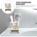 Vintage Ceramic Toothbrush Holder for Bathroom - Alipis American Style Storage - Buy Online on GoSupps.com