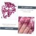 SOESFOUFU 1 Glass Chip Metallic Chips Shiny Nail Glitter Bulk Bud Scrapbook Accessories Punk Accessories Chips in Bulk Crushed Nail Art Stone Mirror Vase Jewelry Drill Charm 0.5X0.3cm Rosy - Buy Online on GoSupps.com
