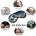 Buy Rolling Waves Soft Sleep Mask - Adjustable Light-Blocking Eye Cover for Sleep | Night Eye Mask for Men Women & Kids - Buy Online on GoSupps.com