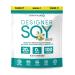 Designer Wellness Soy Isolate Protein Powder with Biotin Hyaluronic Acid and Prebiotics Vegan 0 Sugar Non-GMO Angel Cake Vanilla 1.87 lb