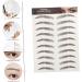 Beavorty 27 Sheets Waterproof Eyebrow Stickers Makeup Gadgets Eyebrow Tattoos Stickers Tool 6d Eyebrow Lines - Buy Online on GoSupps.com