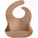 Silicone Baby Bibs Set of 2 - Scandi Colours - Super Soft & Easy Clean - Food Grade Silicone - Pink/Pink - Buy Online on GoSupps.com