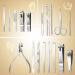 Tranchou Manicure Set - 19 in 1 Professional Nail Clippers Pedicure Kit Manicure Tool Kit Stainless Steel Facial Grooming Set Kit Gift Idea for Women Men Girls Teens Beige - Buy Online on GoSupps.com
