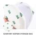 EXCEART 2pcs Menstrual Pad Storage Bag & Tampon Holder - Zipper Nursing Pillow for Sanitary Napkins - Buy Online on GoSupps.com