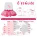 Hylyun Small Dog Dress 2 Packs - Cute Tutu Princess Dress for Girl Small Dogs in Summer - M (Chest 13.4) - Heart & Lip Printed Puppy Dresses - Buy Online on GoSupps.com