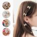 10 Pcs Mini Pearl Hair Claw Clips with Flower Design - Girls Dance Clips & Sweet Hair Accessories - Buy Online on GoSupps.com