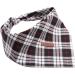 Shop Lionet Paws Black Checked Dog Bandana - Stylish Headscarf for Small Medium & Large Dogs (1-Pack) - Buy Online on GoSupps.com