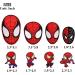 Spiderman Iron on Patches for Clothing DIY - Set of 14 - Buy Online on GoSupps.com