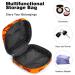 Orange Surf Leaves Sanitary Napkin Storage Bag - Menstrual Cup Pouch - Nursing Pad Holder - Portable Period Bag for Women and Teens - Multi-colored - Buy Online on GoSupps.com