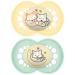 MAM Pacifier Original Nuit Silicone Pacifiers for 6+ Months 2 Pack Ideal for International Shipping - Buy Online on GoSupps.com