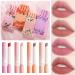 Mini Matte Red Lipstick Set - Long Lasting Waterproof Velvet Lipstick for Women | 4 Pack Makeup Kit - Buy Online on GoSupps.com