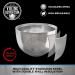 Stainless Steel Shaving Soap Bowl - Unbreakable Double Layer Shaving Mug for Wet Shave - Buy Online on GoSupps.com