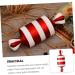 Alipis 2 pcs decorate pvc decorations Cosmetics Xmas Party Ornament Gift christmas tree Holiday Ornament outdoor decor Accessories christmas decorations household Christmas set Ornament Redx2pcs 15X6X6CMx2pcs - Buy Online on GoSupps.com