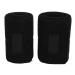 Elastic Bandage Excellent Flexibility 2 Pieces Elastic Bandage Tape Tear Resistance Improves Varicose Veins for Sports Sprains (Black)