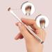 KISS NEW YORK Dual Ended Eyeshadow Brush - Angled & Large for Precise Shaping Smudging & Blending - International Shipping Available - Buy Online on GoSupps.com