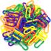 JIALEEY 100 Piece Plastic C-Clips Hooks Chain Links Rainbow C-Links for Children's Learning Toys and Pet Bird Cage - Fun and Durable! - Buy Online on GoSupps.com