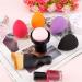 upain 4+1Pcs Makeup Sponges and Contour Brush and with A Mushroom Powder Puffs Foundation Blending Sponge Latex-free Professional Beauty Blending Sponge for Dry or Wet Use - Buy Online on GoSupps.com