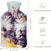 Pretty Cat Hot Water Bottle with Plush Cover - Hand Warmer for Adults & Children | 26.5x15.3cm - Shop Internationally - Buy Online on GoSupps.com