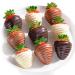 Golden State Fruit 9 Piece Chocolate Covered Strawberries, Berry Bites