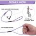 TIESOME Cat Harness and Leash Set Adjustable Gradient Kitten Harness Escape Proof Harness with Leash for Kitty Outdoor Walking (Gradient Purple) - Buy Online on GoSupps.com
