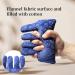 Hand Contracture Cushion Finger Separator - Skin Protection Aid for Elderly & Bedridden Patients | Comfortable Grip Orthosis with Elastic Band - Purple - Buy Online on GoSupps.com