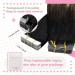 Buy Youngsee Tape Extensions - Black Balayage Real Hair Tape-Ins | Short 30cm Ombre Extensions | 20PCs #1b/4/27 | International Shipping - Buy Online on GoSupps.com