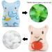Dorakitten Catnip Toys for Indoor Cats - 5PCS Plush Chew Toys for Teething and Interactive Play | Catnip Filled Kitten Toy with Soft Material and Animal Shapes - Buy Online on GoSupps.com
