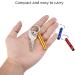 Irich 14-Piece Aluminum Alloy Sport Pipe Set - Whistle Triller with Key Rings for Football Sports and Survival - Random Colors - Buy Online on GoSupps.com